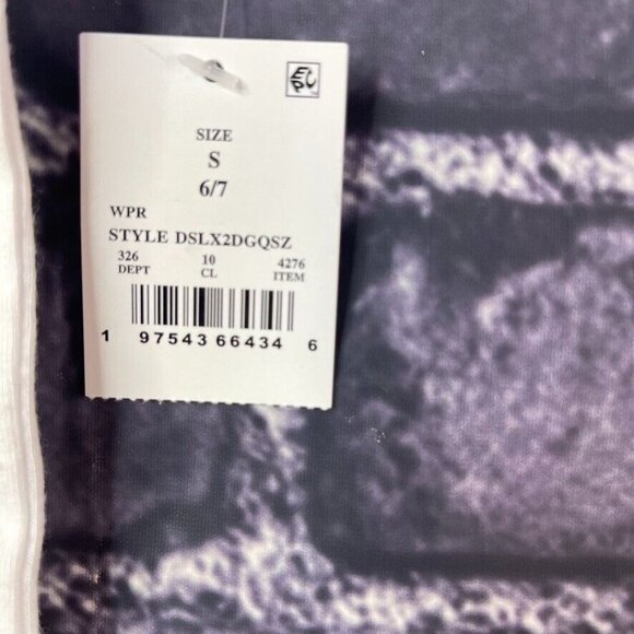 Disney Small 6/7 Stitch Raglan Cropped Graphic T-shirt White pink - Picture 4 of 6